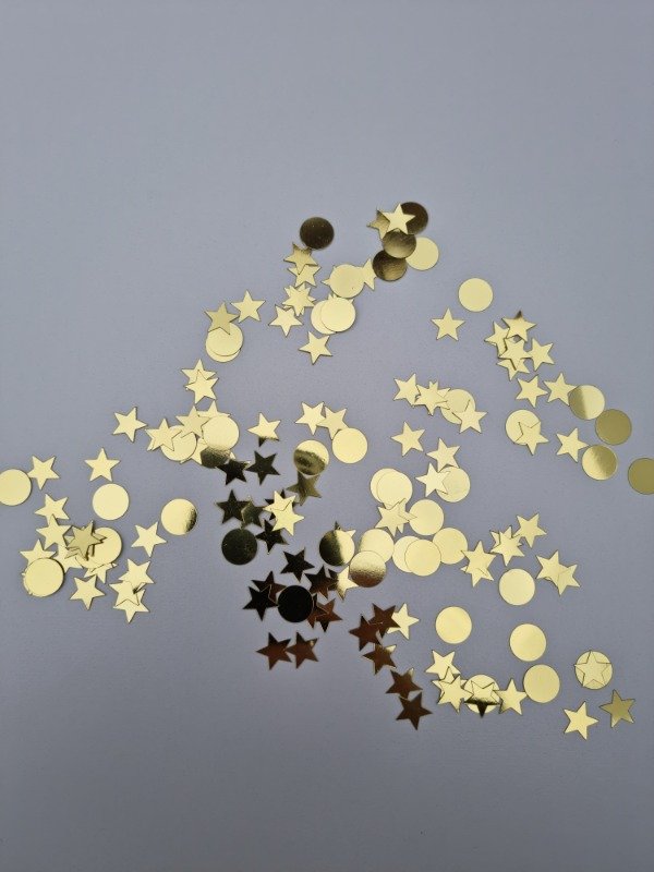 Producto - Confetti estrella y círculo