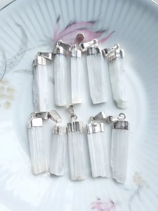 Producto - Dije Rustik Plata Maxi Selenita