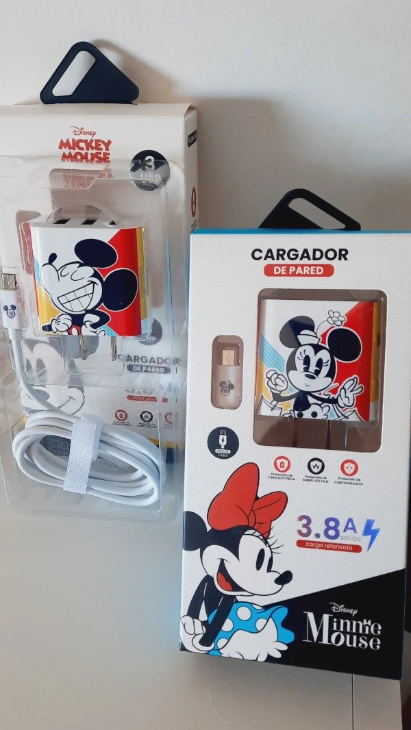 Producto - Cargador Usb Minnie mouse