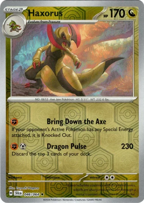 Producto - Haxorus - 046/064 - Shrouded Fable - Reverse Holo