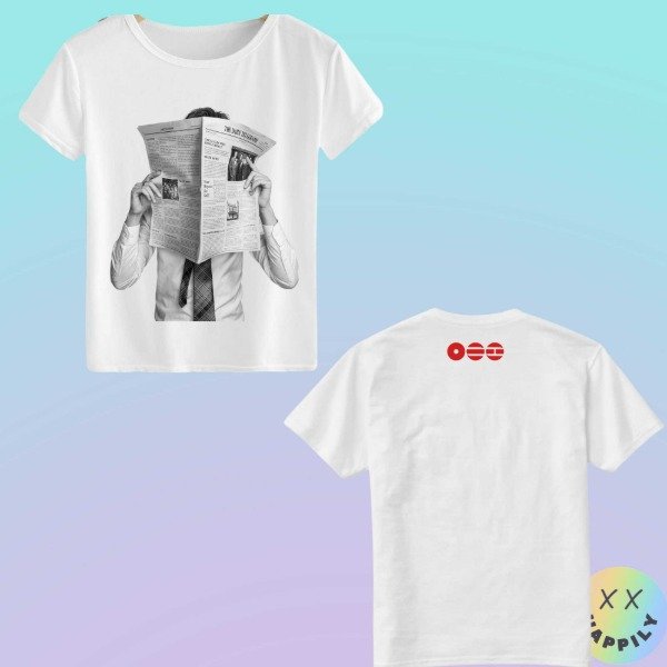 Remera bts doble estampa