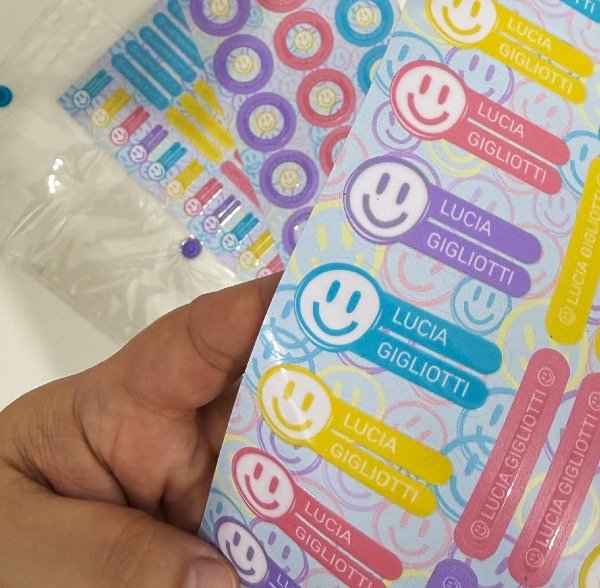 Producto - Etiquetas sonrisa