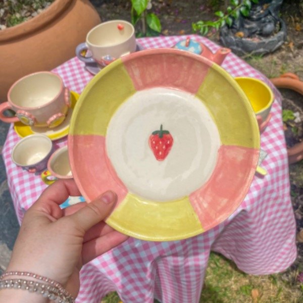 Producto - Plato M Frutilla