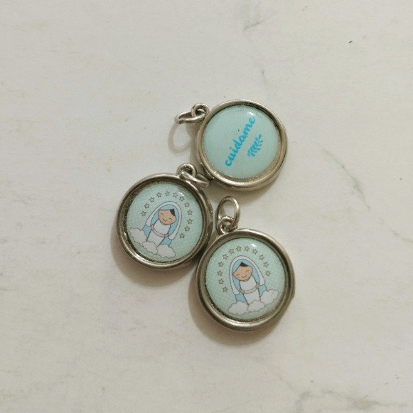 Producto - 10 Medallitas Virgen Medjugorje