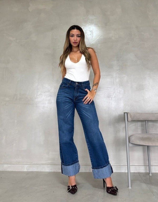Producto - Wide leg localizado con dobles