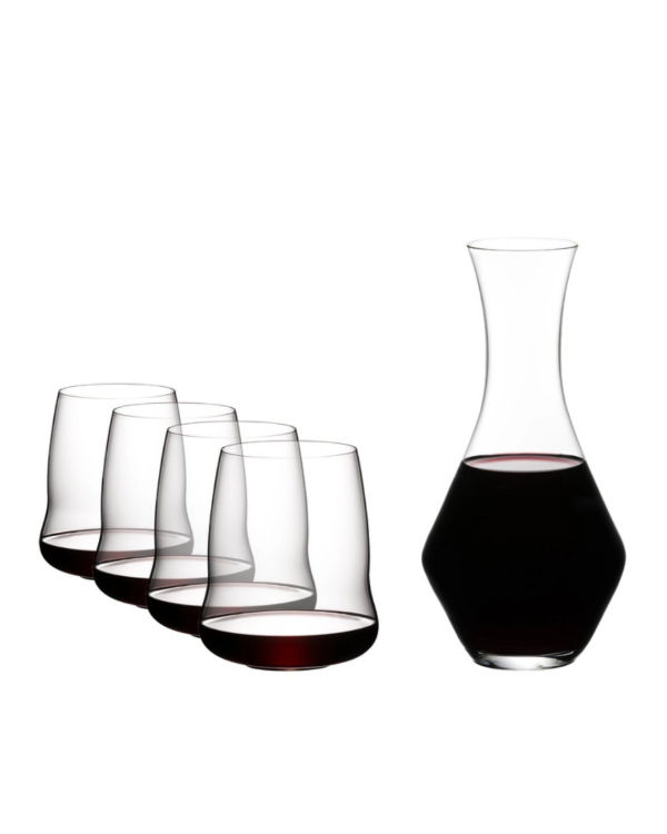 Producto - RIEDEL Stemless Wings Cabernet/Merlot + Decantador