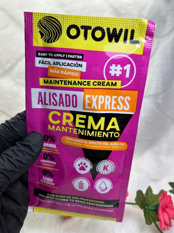 Producto - Alisado express sachet 50g otowil