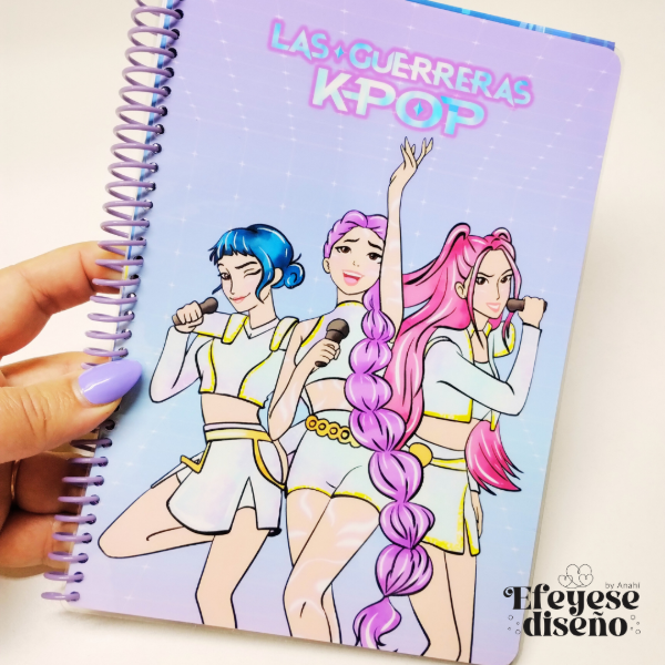Producto - Cuaderno Kpop Huntrix