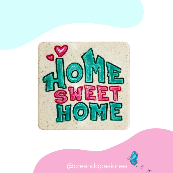 Producto - Stamp "Home Sweet Home Corazones" - 0