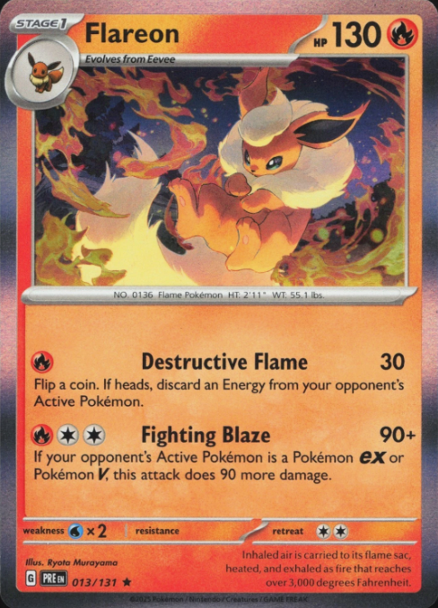 Producto - Flareon - 013/131 - Prismatic Evolutions - Holo