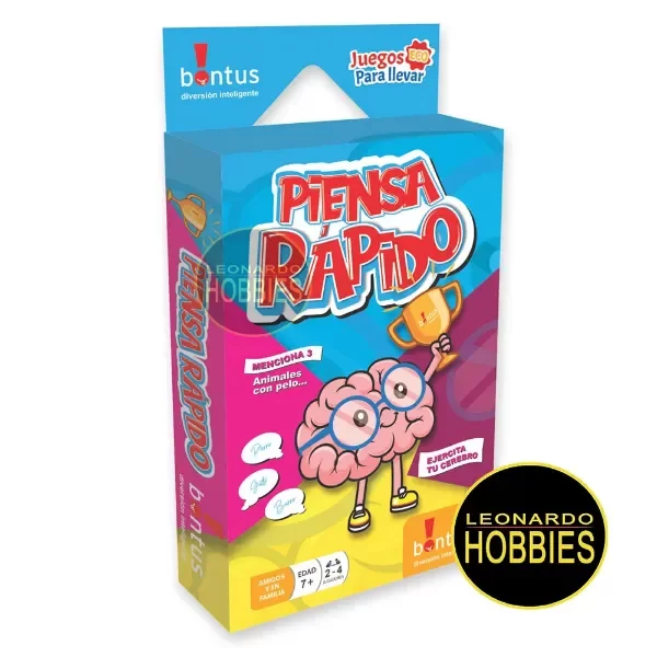 Producto - Piensa Rápido Bontus 554