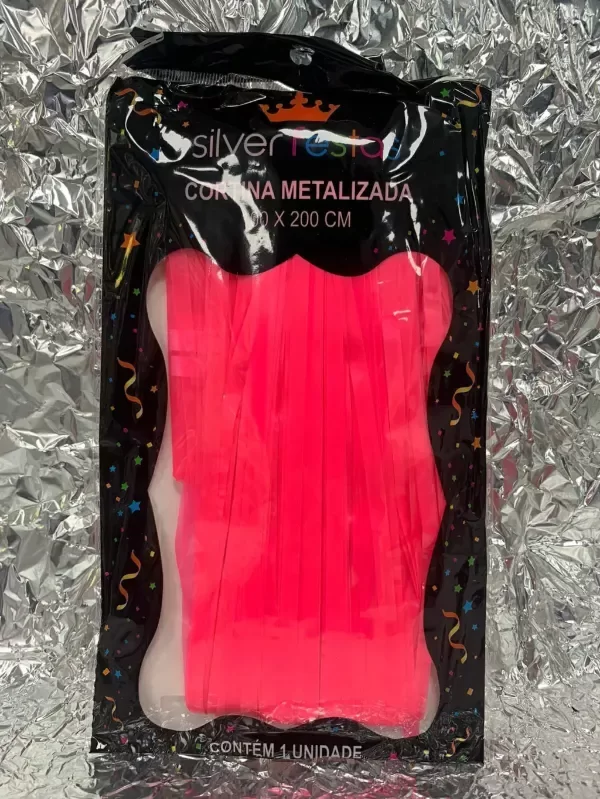 Producto - Cortina neón rosa