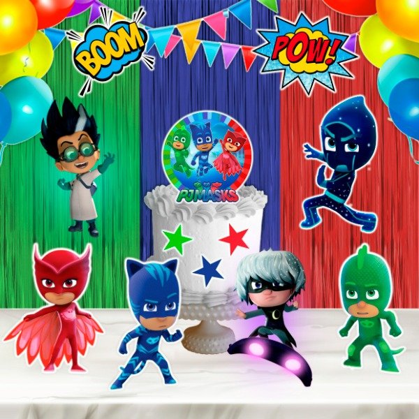 Producto - Toppers PjMasks