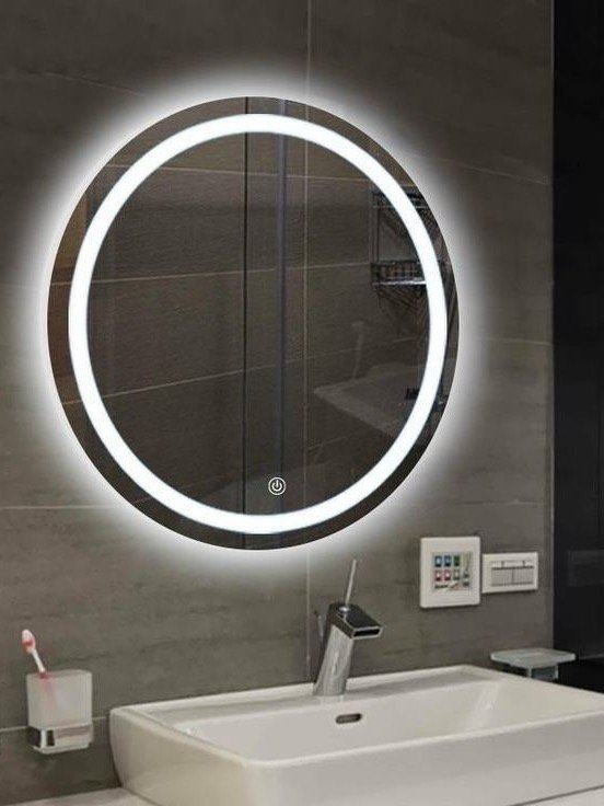 Producto - Espejo circular - cuadrado ESMERILADO LED