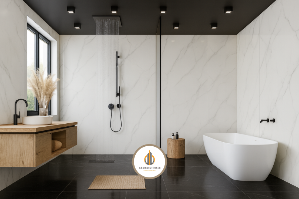 Producto - Placas PVC imitación marmol - Statuario Blanco