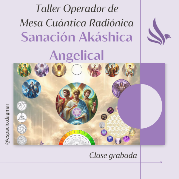 Producto - Taller Operador Mesa Radiónica Sanación Akáshica Angelical