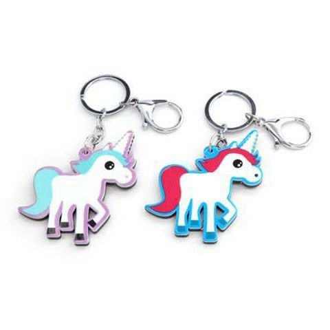 Producto - LLAVERO ACRILICO UNICORNIO 6.5CM X UNIDAD COLORES SURTIDOS