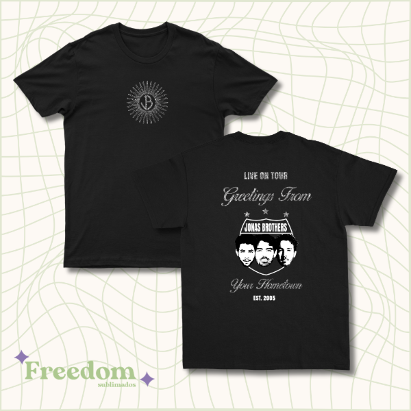 Producto - Remera Greetings From Your Hometown Glitter I