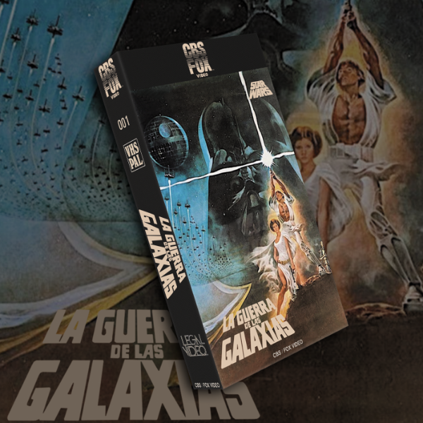Producto - La Guerra de las Galaxias (1977) Caja repro