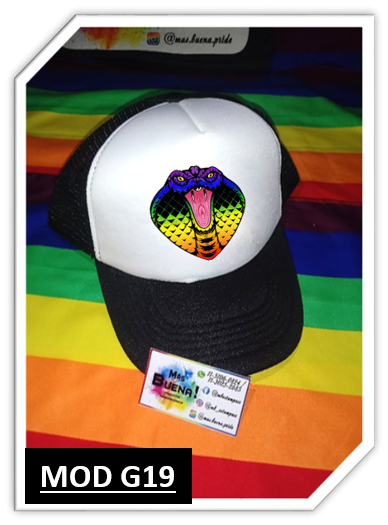 Producto - Gorra Trucker Cobra Lgbt Pride