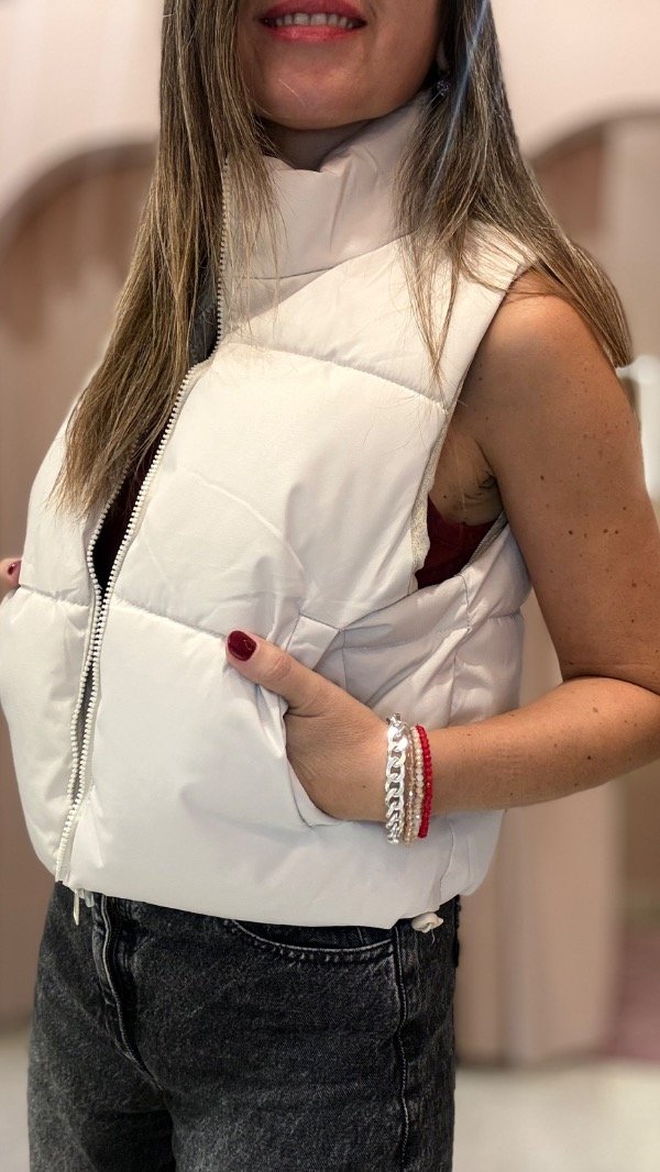 Producto - Chaleco Puffer con piel