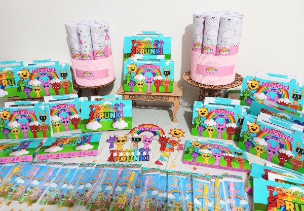 Producto - Valija con dibujos y lápices sprunki