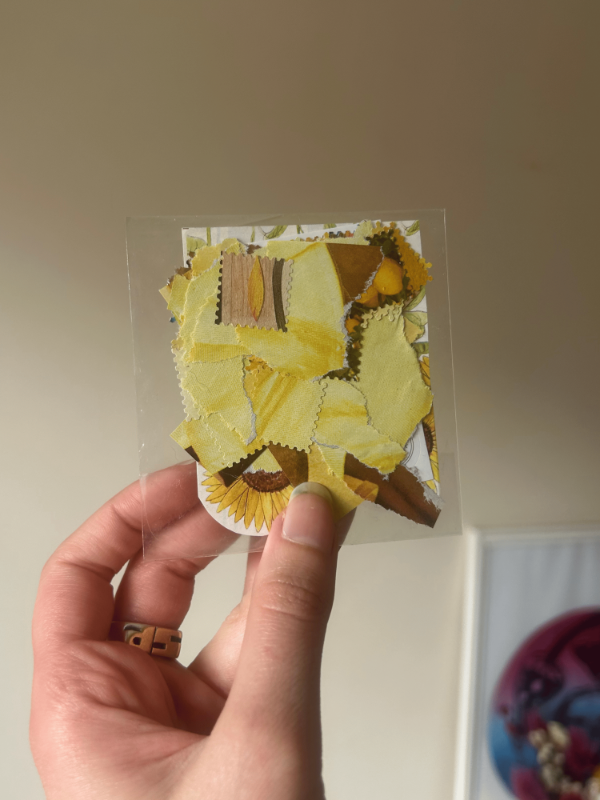 Producto - Recortes y recorte estampilla - Tienes en los ojos girasoles - 1