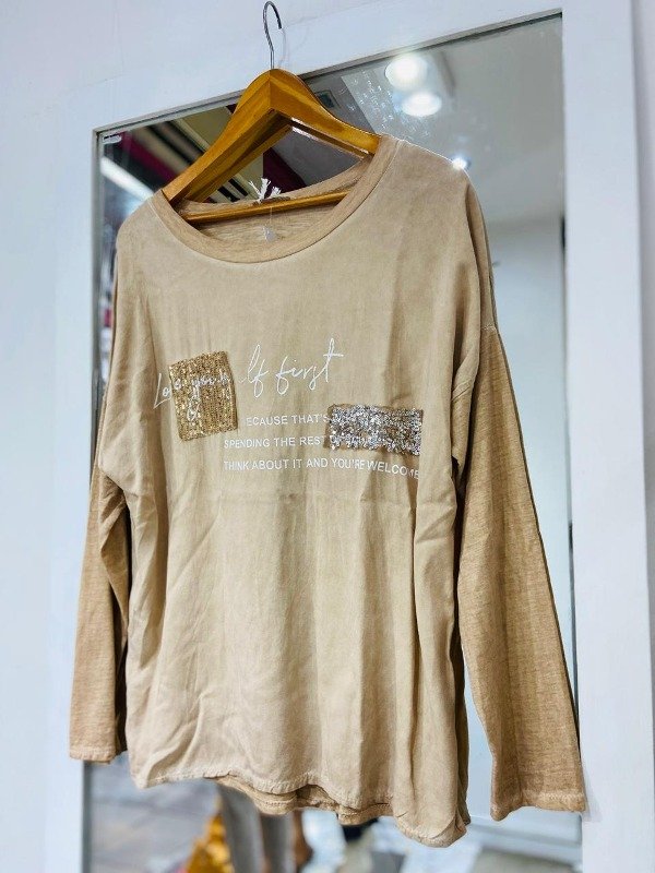 Producto - Remera con estampa genero italiano
