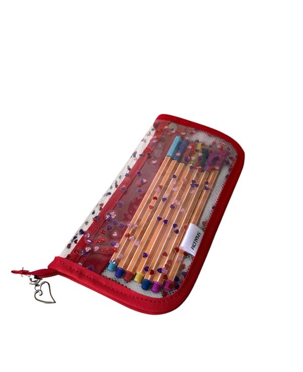 Producto - Cartuchera Mini CRISTAL Brillos4