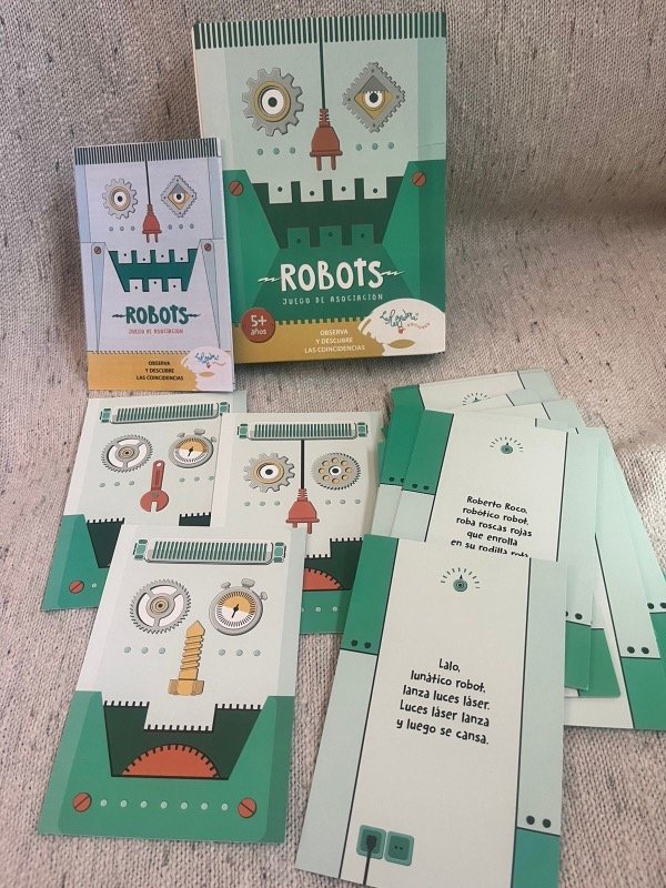 Producto - Robots Juego de Asociacion