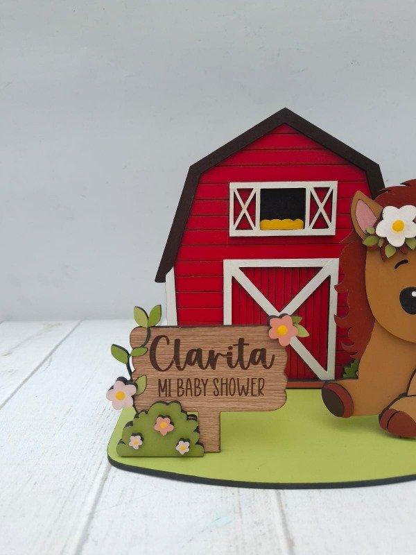 Producto - CENTROS DE MESA ANIMALES DE LA GRANJA - 2