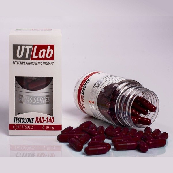 Producto - Testolone RAD-140 10 Mg 60 Cpasulas UT LAB