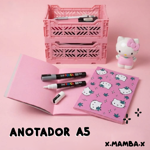 Producto - ANOTADOR A5 Kitty Cute-High PINK - 0