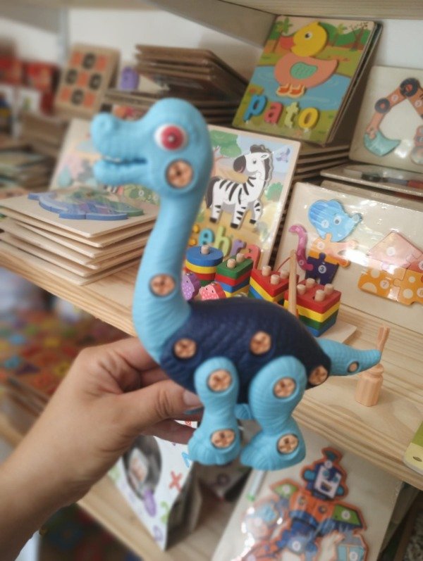 Producto - DINOSAURIO DESMONTABLE CON DESTORNILLADOR