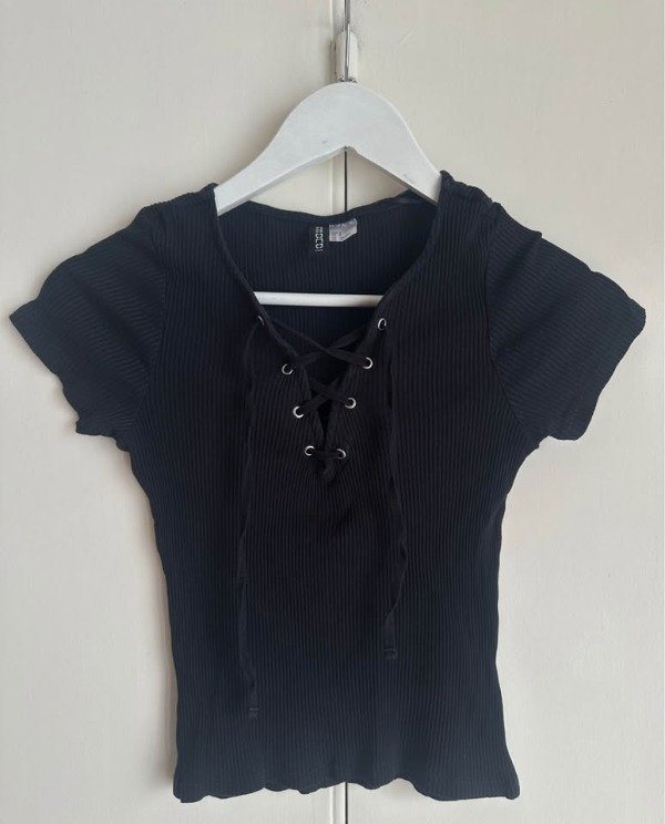 Producto - Crop top negro morley