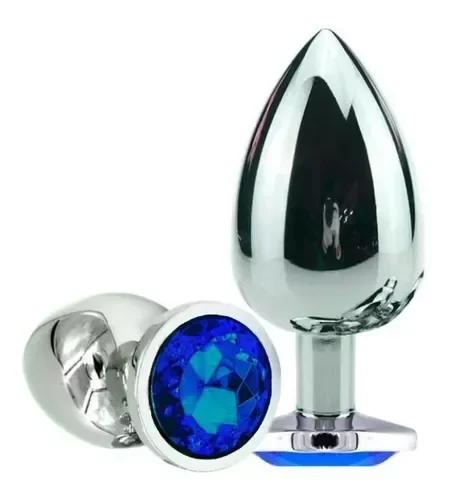 Producto - Plug Anal Joya Redonda Azul