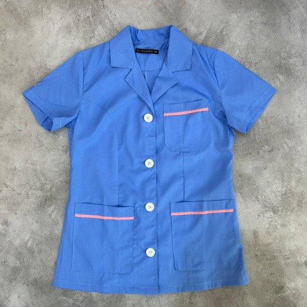 Producto - CARMESÍ ARCIEL (Celeste detalle Rosa)