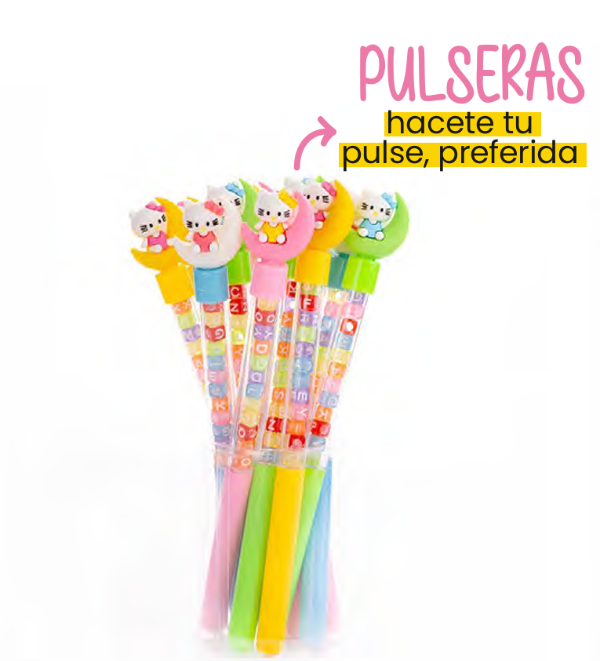 Producto - Lapicera con dijes Kitty