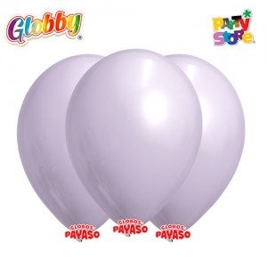 Producto - GLOBBY 12" PASTEL UVA - x 25 U