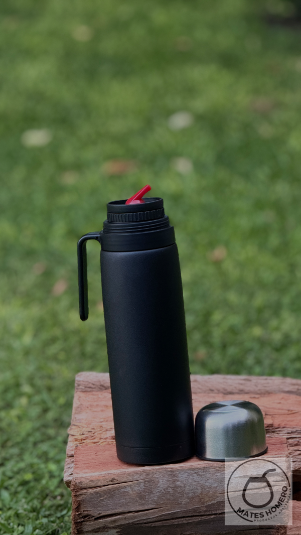 Producto - TERMO MEDIA MANIJA NEGRO