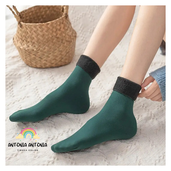 Producto - Medias Calcetines Térmicos. Verde