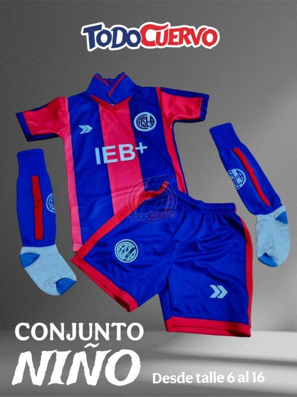 Producto - CONJUNTO INFANTIL SAN LORENZO RÉPLICA
