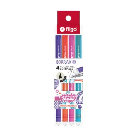 Producto - Biromes Filgo Borrax x4 Colores