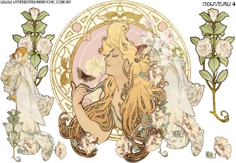 Producto - ART-NOUVEAU 4 TRANSFERMIXED A3