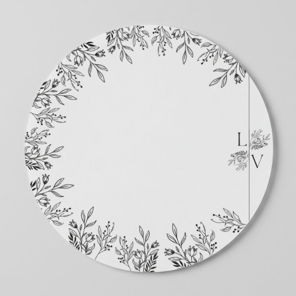 Producto - Individuales Personalizados Redondos