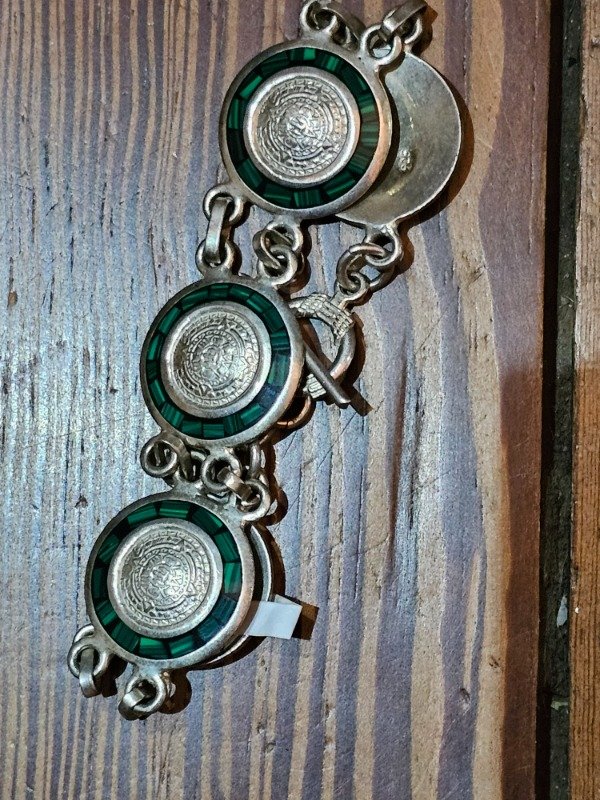 Producto - Pulsera Plata Verde