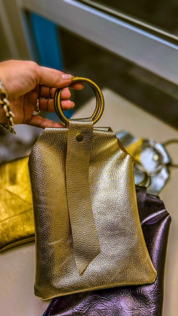 Producto - Mini Bag Platino Graneado