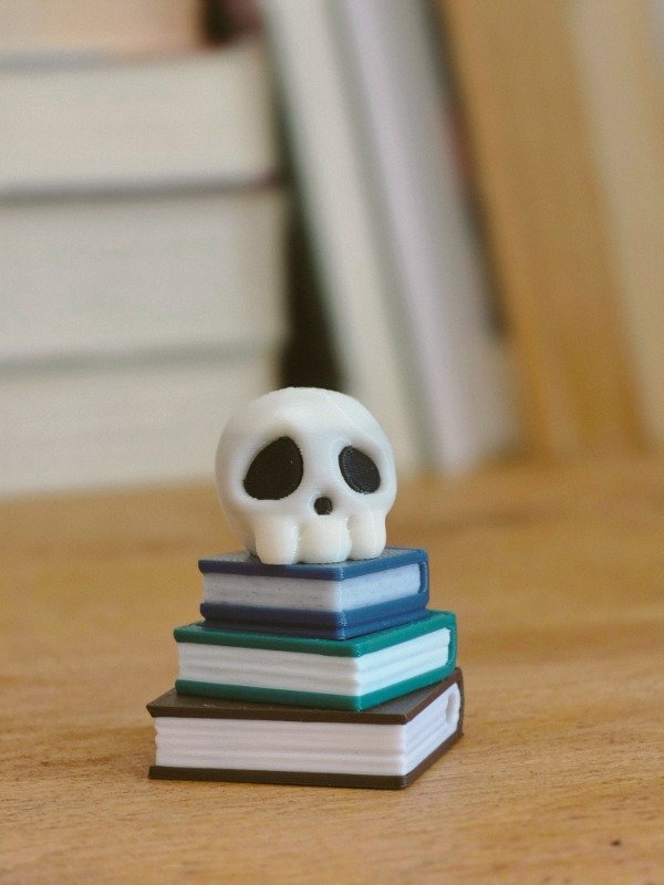 Producto - CLICKER GOTICO - LIBROS, CUERVO Y CALAVERA - 3
