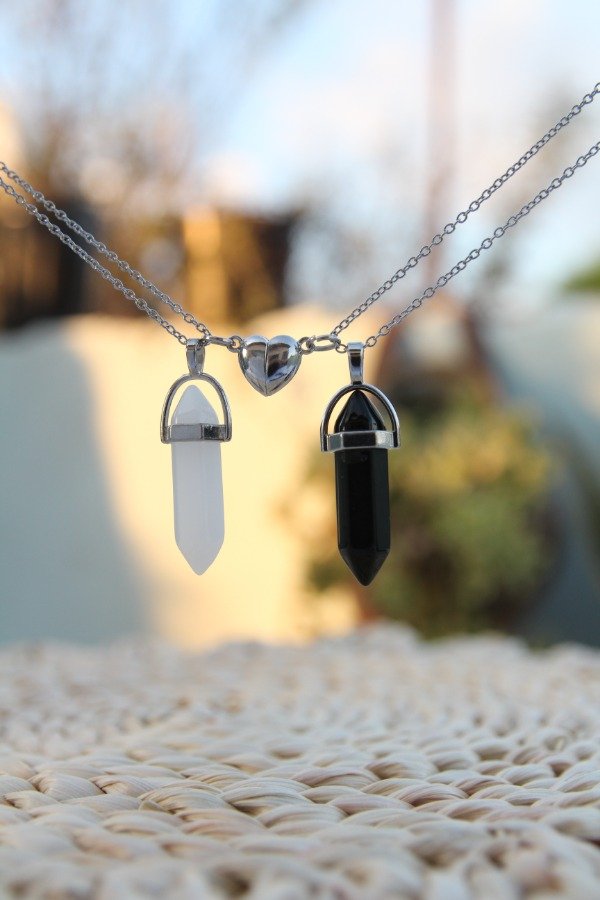 Producto - Collares cuarzo pareja