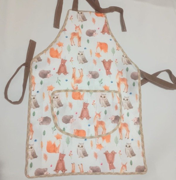 Producto - Delantal - Animales del Bosque